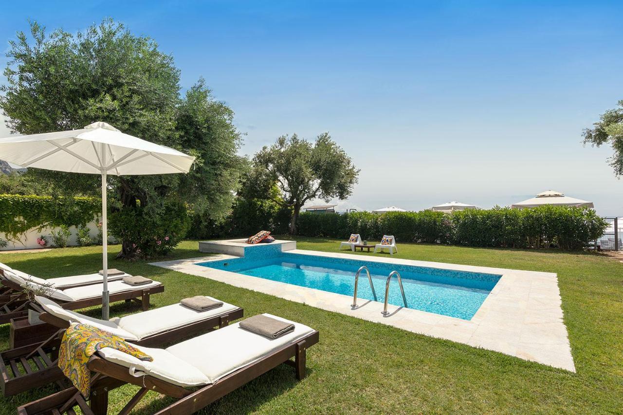 Villa Piedra Del Mar Beachfront By Villa2Be Barbati Buitenkant foto